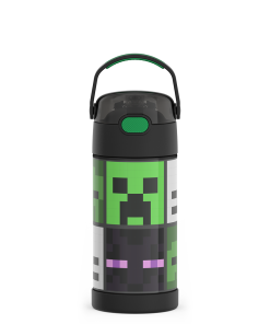 12oz FUNtainer® Water Bottle Minecraft