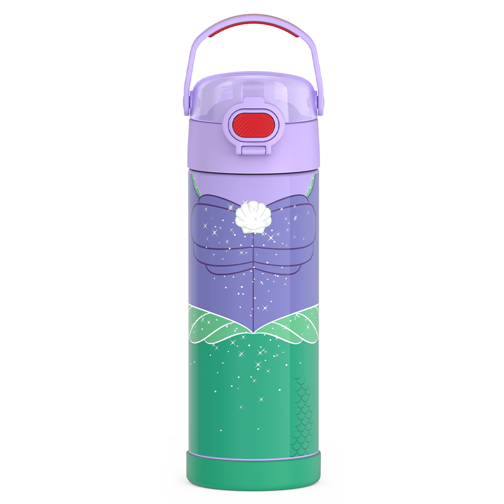 16oz FUNtainer® Water Bottle Disney Princess Ariel
