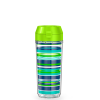 18oz Double Wall Water Bottle Navy Stripes
